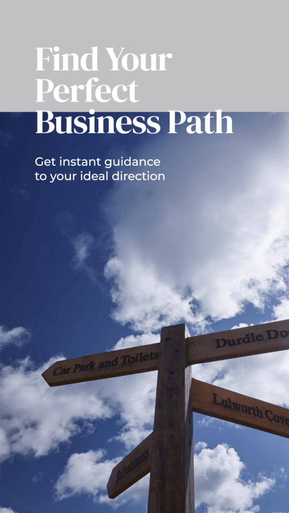 Find Your Perfect Business Path 1