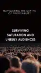 The concepts of profitability, saturation, and audience.