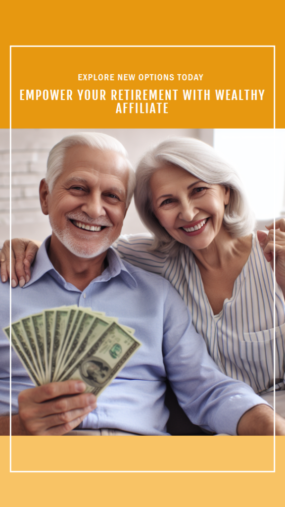 Wealthy Affiliate empowers retirees