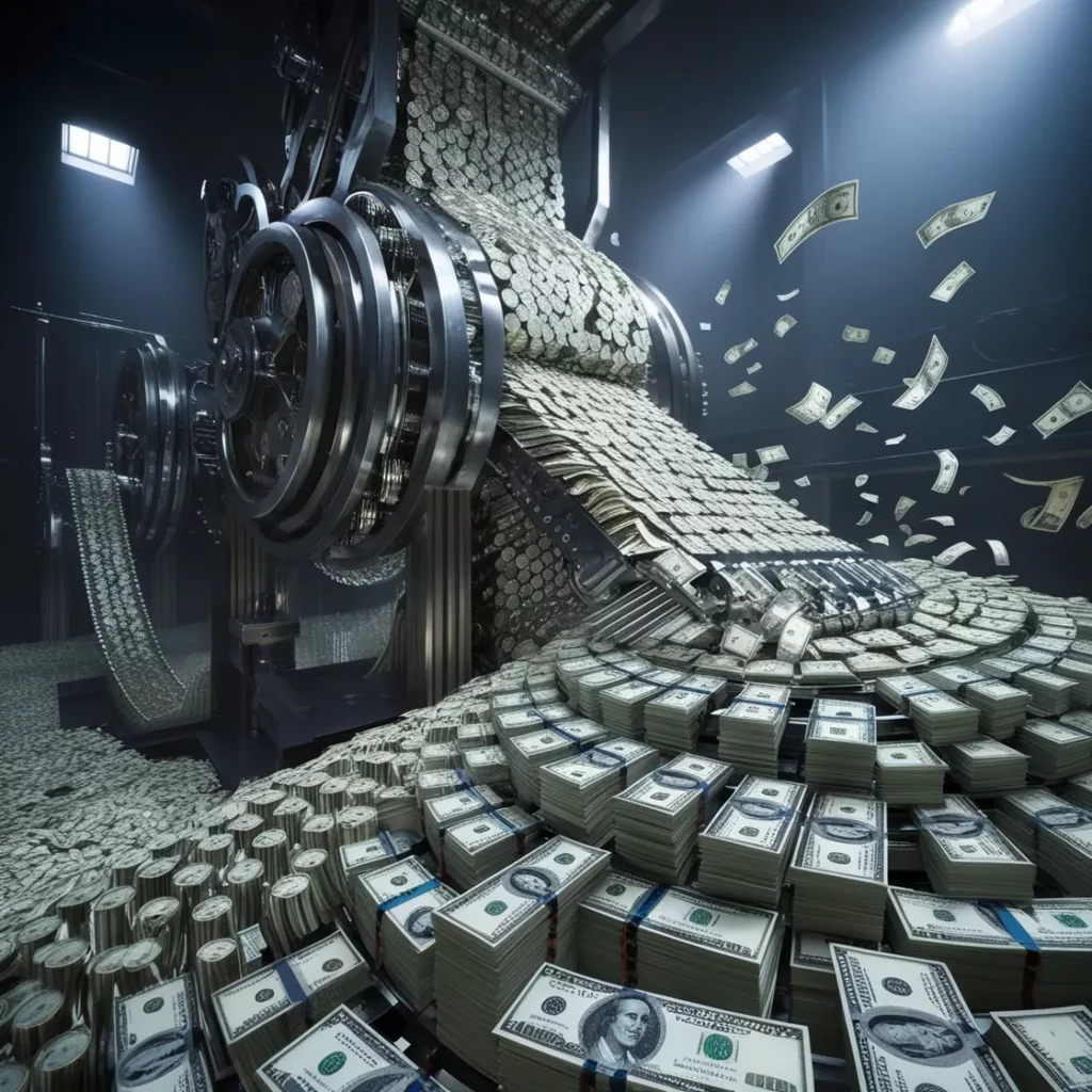 A money Machine Cranks out More Money.