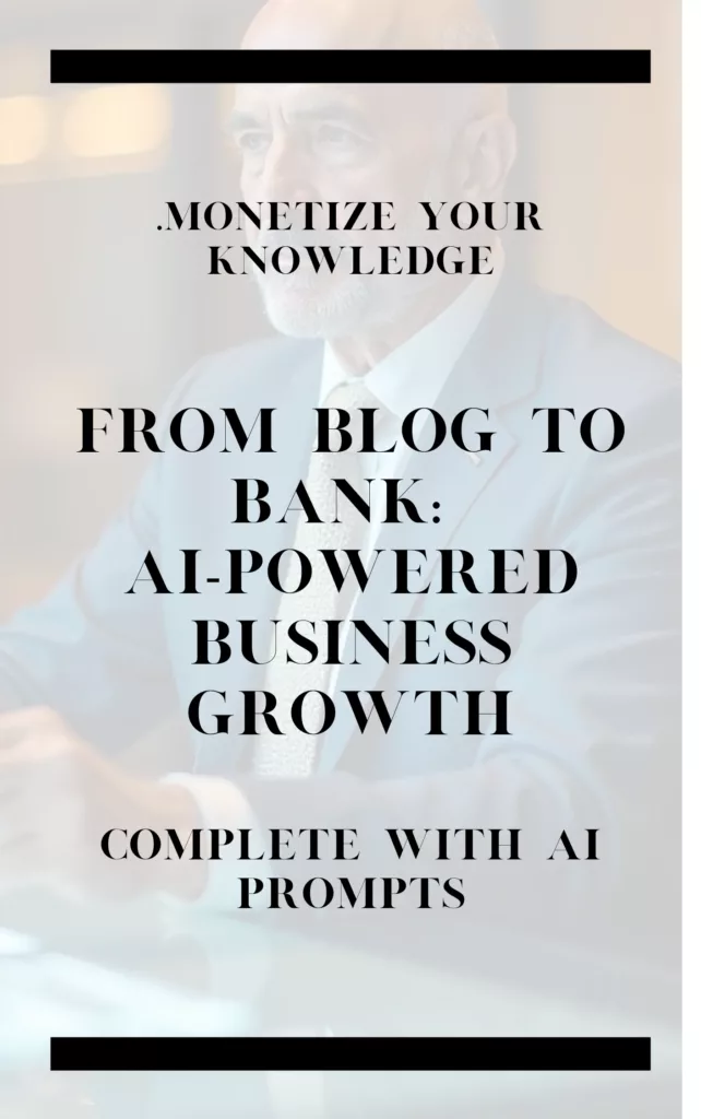 Book cover - Blog to Bank: AI-Powered Online Business Growth by Don Dixon