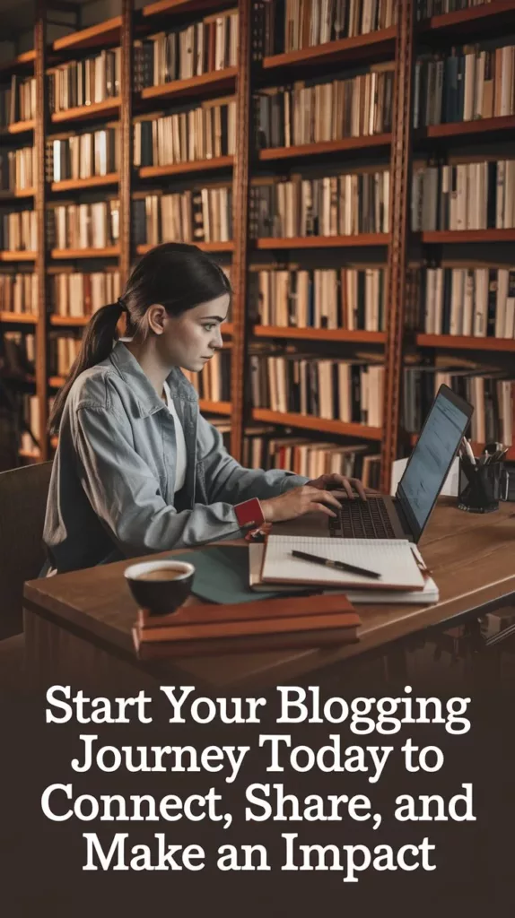 Start Your Blogging Journey Today to Connect, Share, and Make an Impact